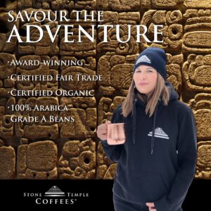 Mocha Java - Whole Bean, Medium Roast, Certified Organic OCIA / Fairtrade Coffee 1lb/454g