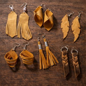 Leather Earrings