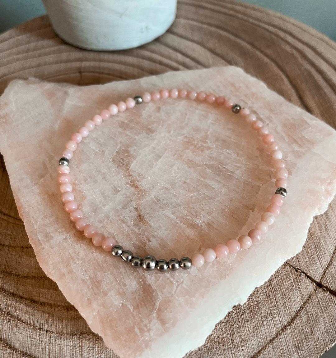 Pretty in Pink Anklet