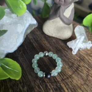 Aventurine & Shungite Ring