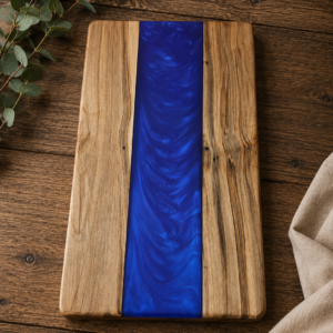 Ambrosia Maple & Blue Epoxy River Board